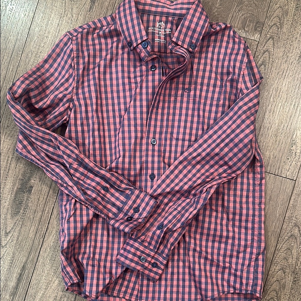 Ralph Lauren Red and Blue Checkered Shirt